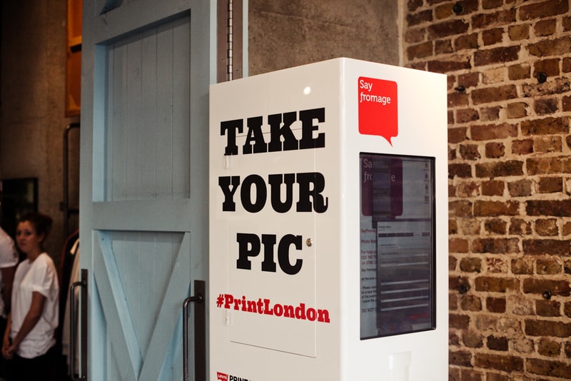 Levi's Print Workshop in London with Anthony Burrill