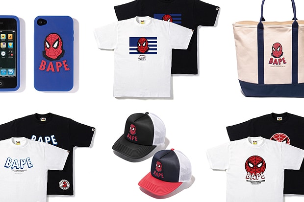Marvel Comics x A Bathing Ape 2012 "Spider-Man" Capsule Collection
