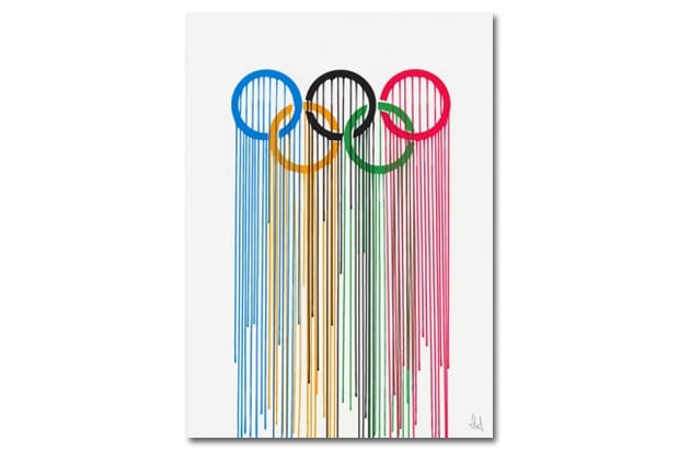 Olympic Rings Print by ZEVS