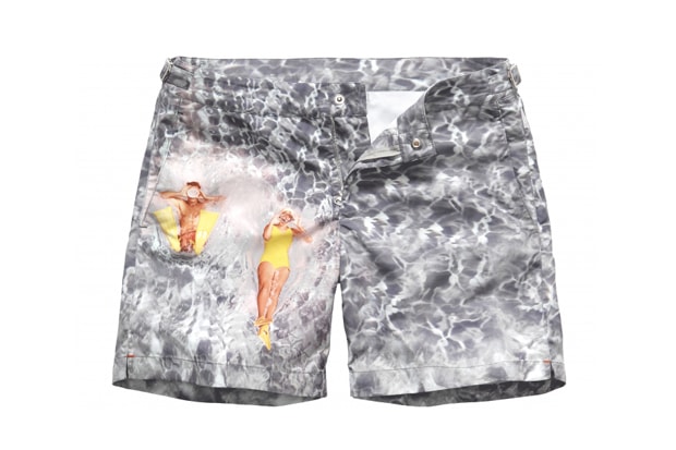 Orlebar Brown 5th Anniversary "Splash" Swim Shorts