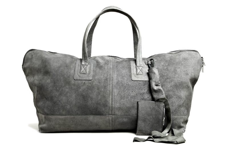 Rick Owens Leather Traveller Bag