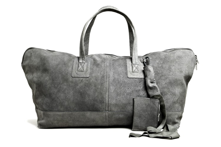 Rick Owens Leather Traveller Bag