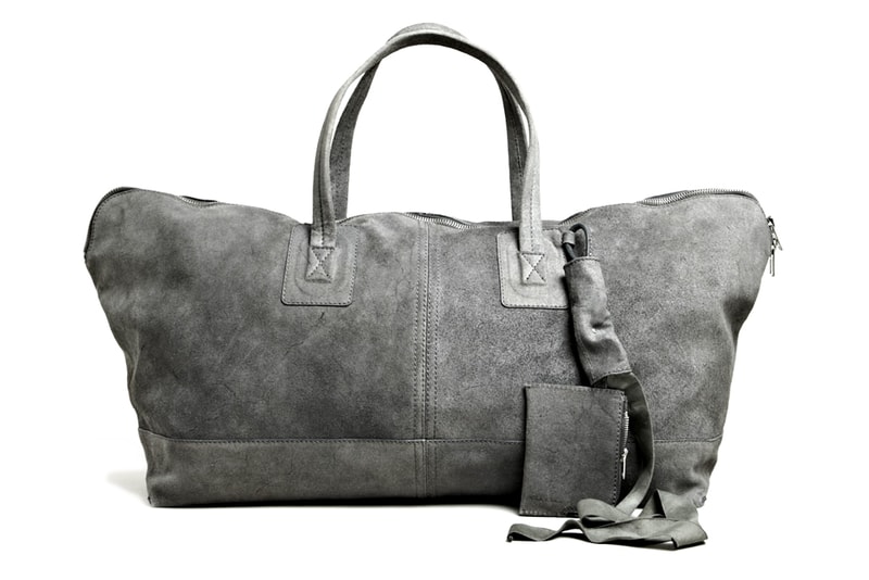 Rick Owens Leather Traveller Bag