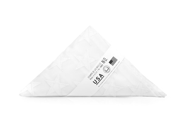 Stamp'd LA All-White American Flag