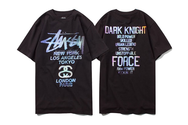 The Dark Knight Rises Batman x Stussy T-Shirt Collection 