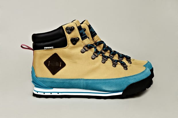 north face boots blue