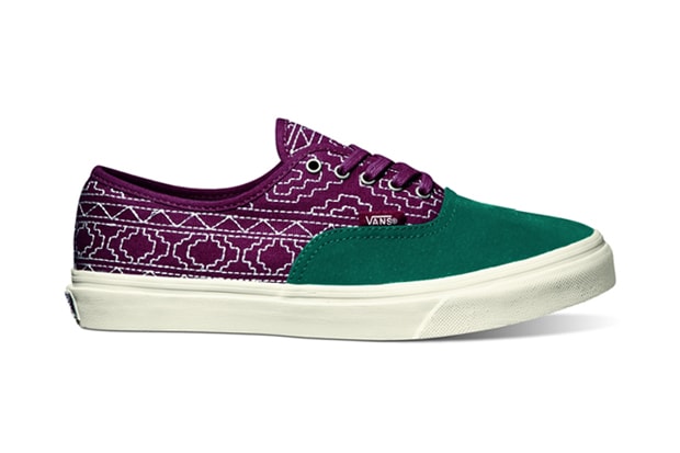 Vans California 2012 Fall Authentic CA "Native Embroidery"