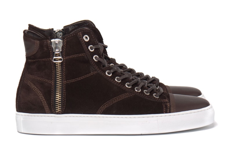 wings + horns 2012 Fall/Winter High-Cut Suede Sneaker