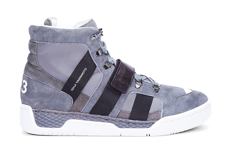 Y-3 2012 Fall/Winter Grey Suede Held Sneaker