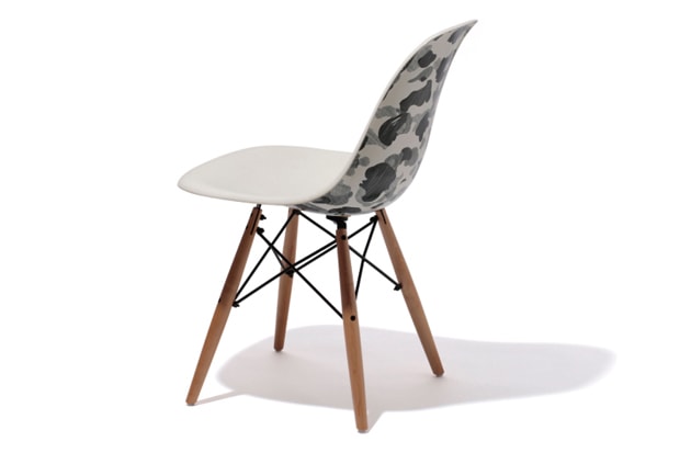 A Bathing Ape x Modernica BAPE BALLPEN CAMO SIDE CHAIR