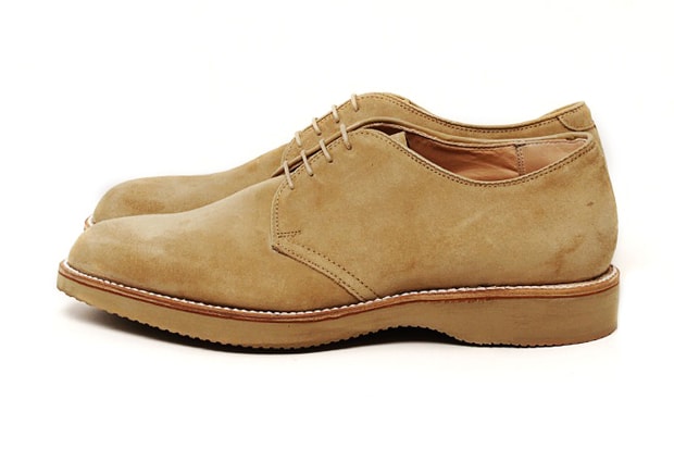 Alden Beige Wedge Derby