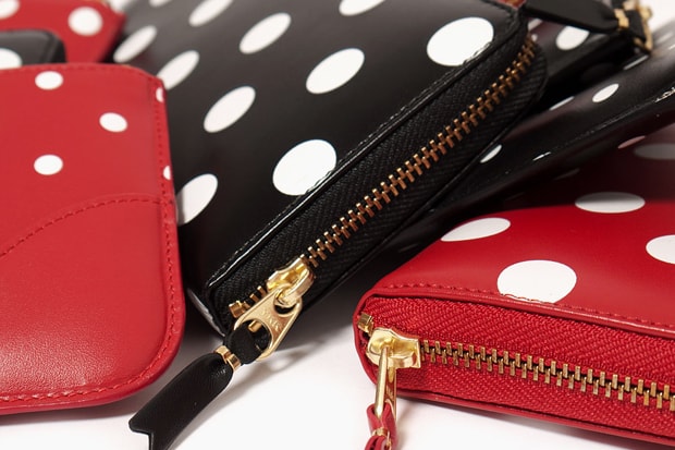 COMME des GARCONS WALLET Polka Dot Collection