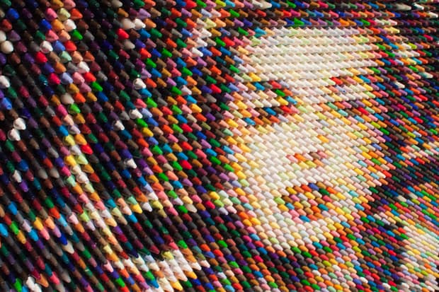 Crayon Portrait Series by Christian Faur