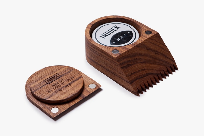 Indoek and Todd St. John Create A Beautiful Surf Wax Kit