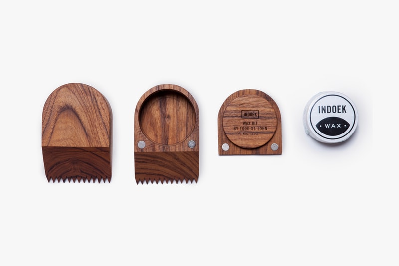 Indoek and Todd St. John Create A Beautiful Surf Wax Kit