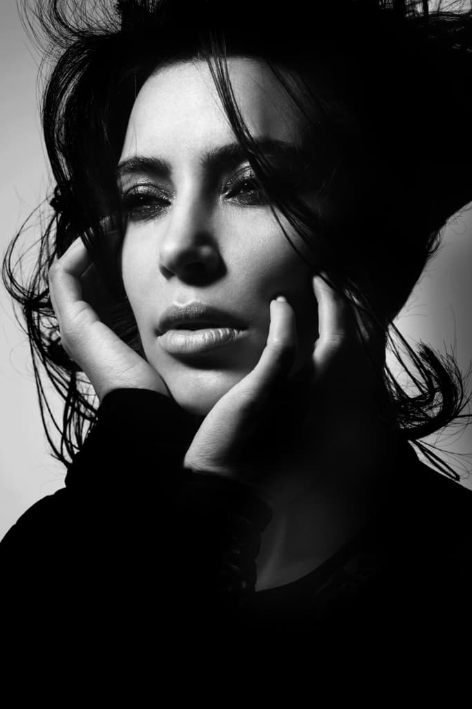 Kim Kardashian for V Magazine by Nick Knight