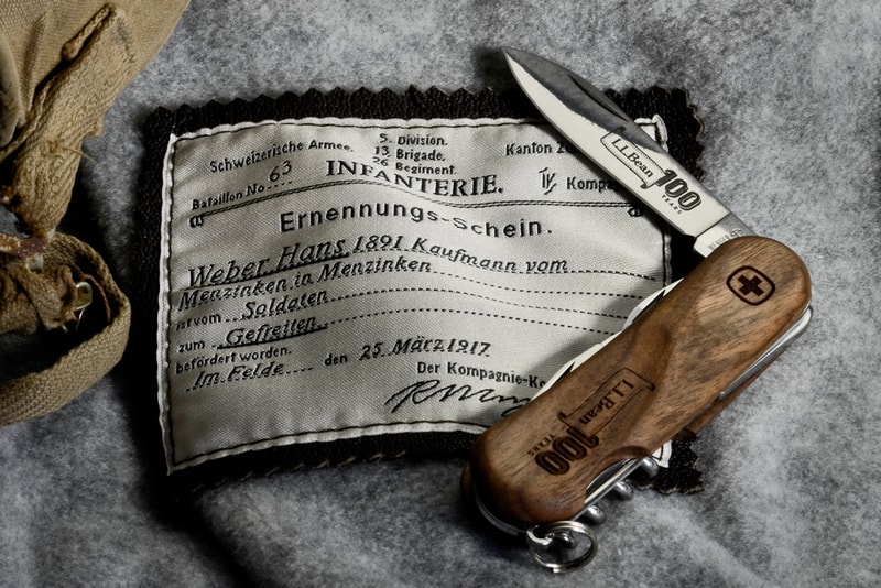 L.L. Bean x Wenger 100th Anniversary EvoWood Swiss Army Knife