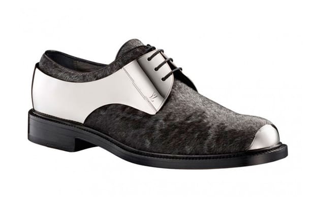 Louis Vuitton Metal Lace-Up Shoes