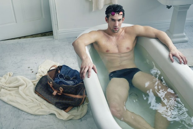 Michael Phelps for Louis Vuitton Ad Campaign