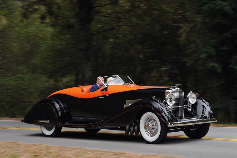 Rare Classic Cars On Display At the 2012 Pebble Beach Tour d'Elegance