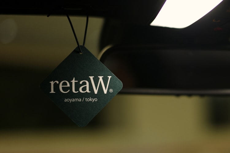 retaW Fragrance Car Tag