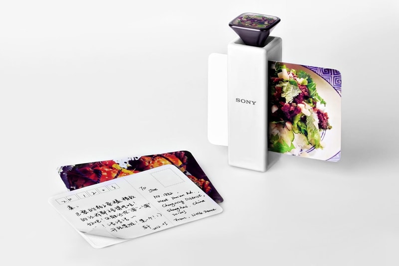 Scent-Capturing Postcard Printer by Li Jingxuan for Sony 