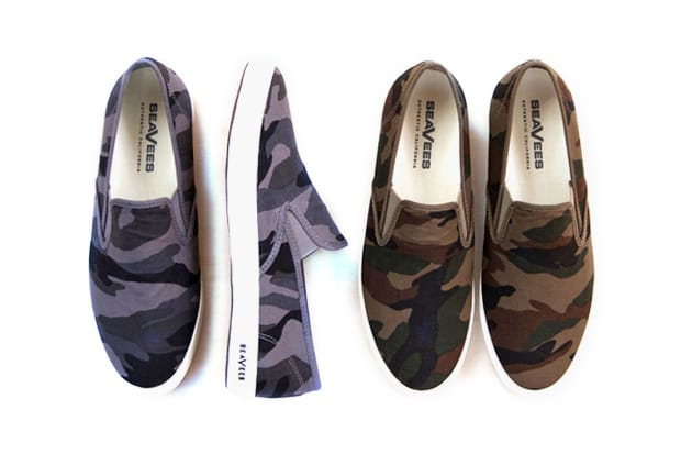 seavees baja slip on camo