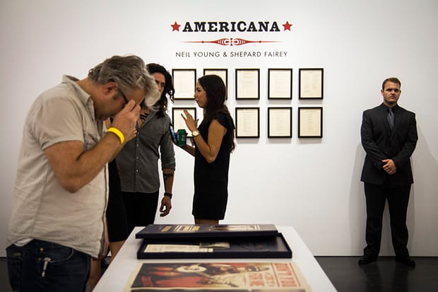 Shepard Fairey "Americana" @ Perry Rubenstein Gallery