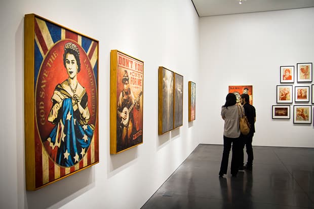 Shepard Fairey "Americana" @ Perry Rubenstein Gallery