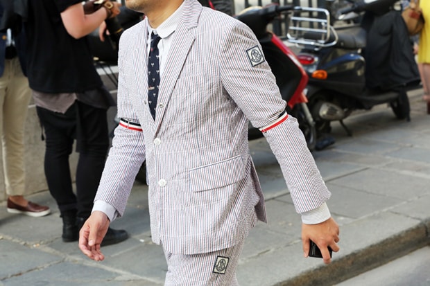 STREETFSN: Thom Browne's Red, White and Blue