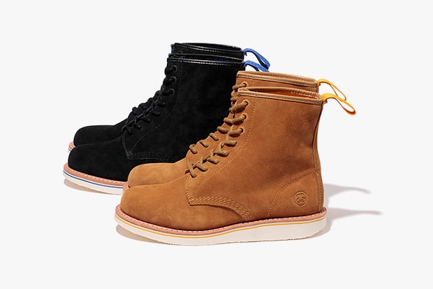 Stussy x Dr. Martens "Brighton" 8 Eye Boot
