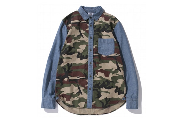 SWAGGER 2012 Fall/Winter Mixed Camo & Chambray Shirts