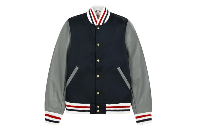 Thom Browne 2012 Fall/Winter Navy Varsity Jacket