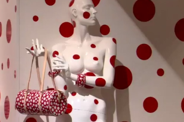 Yayoi Kusama Louis Vuitton - NY July 2012 via Beautiful Window