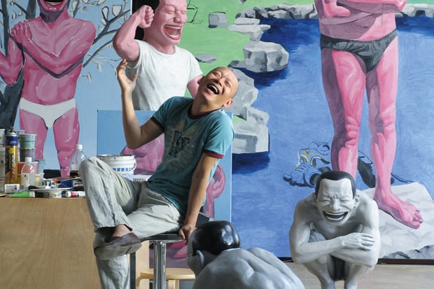 Yue Minjun @ Fondation Cartier pour l'Art Contemporain Exhibition Preview