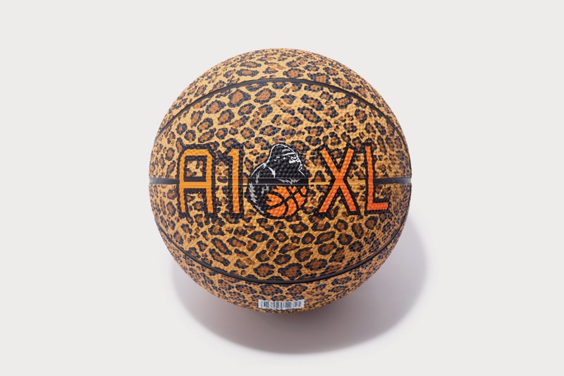 A-1 STORE x XLARGE Leopard Print Spalding Basketball