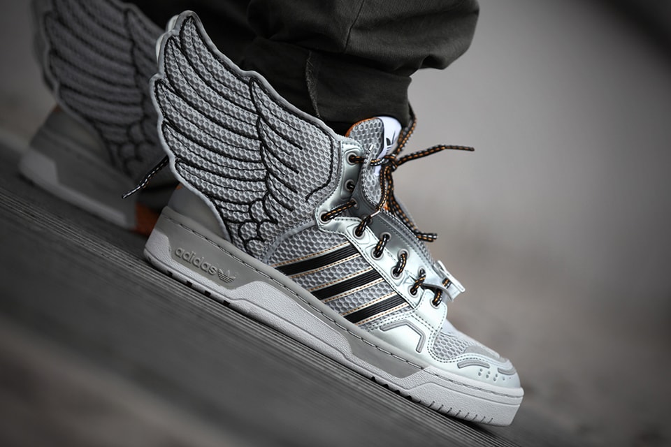Adidas jeremy scott wings grijs Clearance