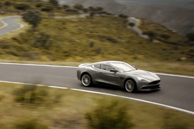 Aston Martin Puts the Brand New Vanquish in Motion