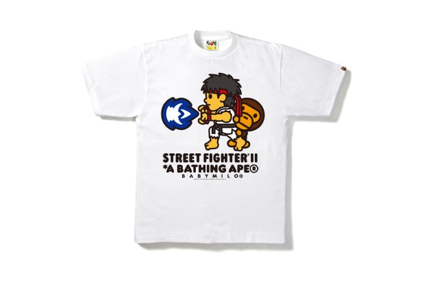BAPE Capcom Street Fighter Ryu Tee Black Men's - US