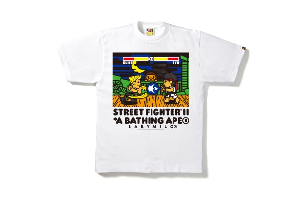 BAPE Capcom Street Fighter Ryu Tee Black Men's - US