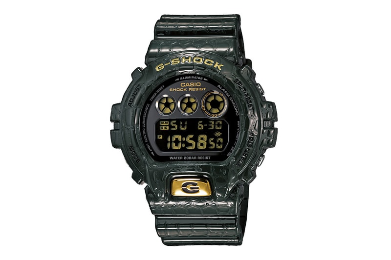 Casio G-Shock DW-6900 "Reptiles" Collection
