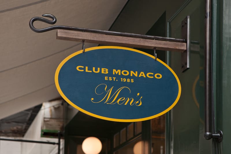 Club Monaco Men's Store Opening Recap