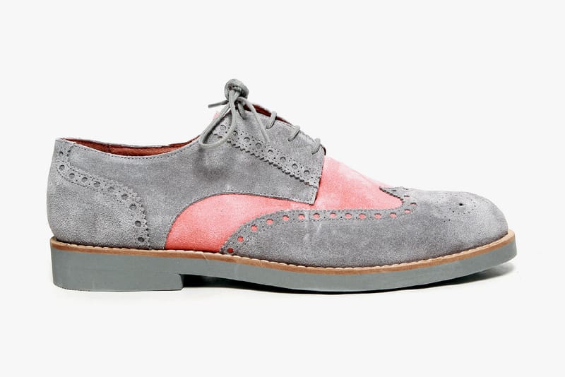 Del Toro Salmon Suede Wingtip 