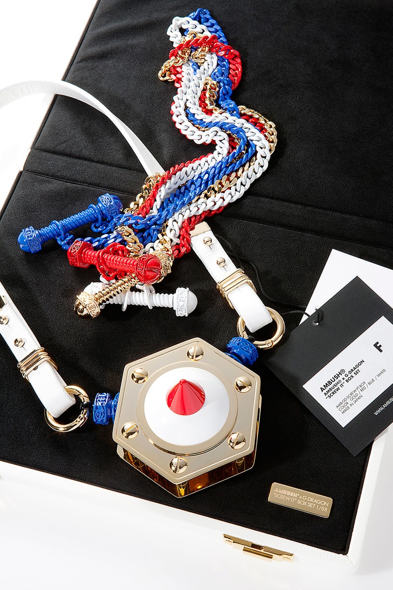 G-Dragon x AMBUSH 2012 “Screw It” Collection