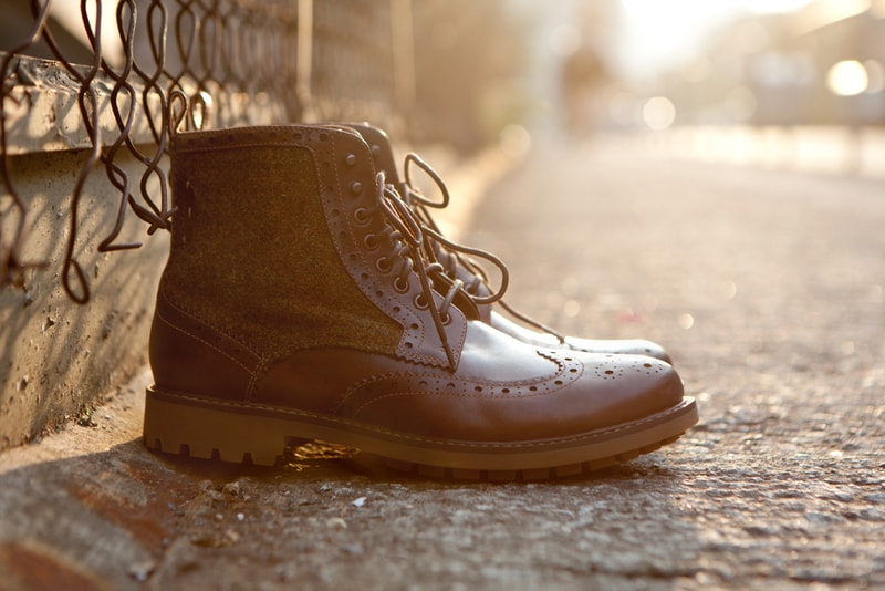 Harris Tweed x Clarks 2012 Fall/Winter Montacute Lord 