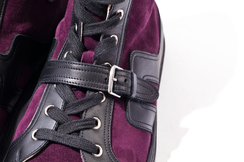 Hermes 2012 Fall Quantum High-Top Sneakers Prune/Noir