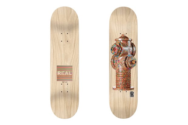 HUF x Haroshi x Real Hydrant Deck