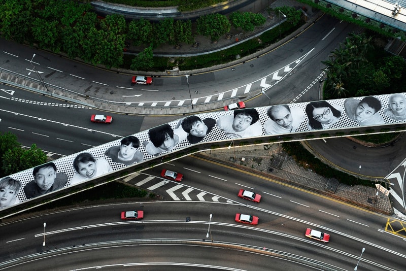 JR Launches His "INSIDE OUT" Project in Hong Kong