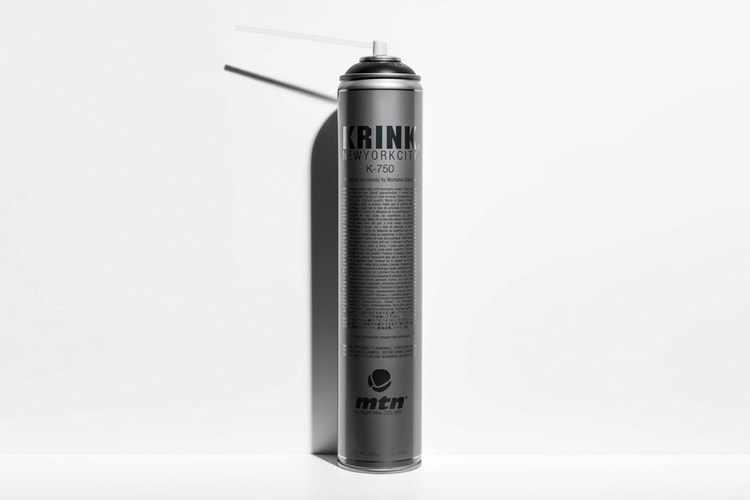 KRINK and MTN Link Up to Launch the All-New K-750 Spray Can