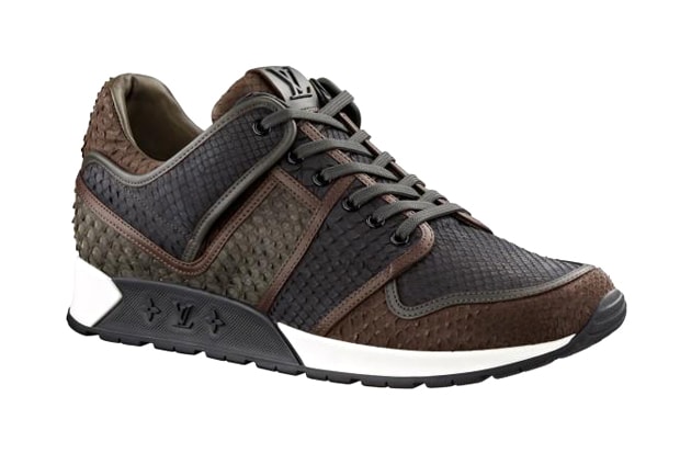 Louis Vuitton Python Skin Sneakers